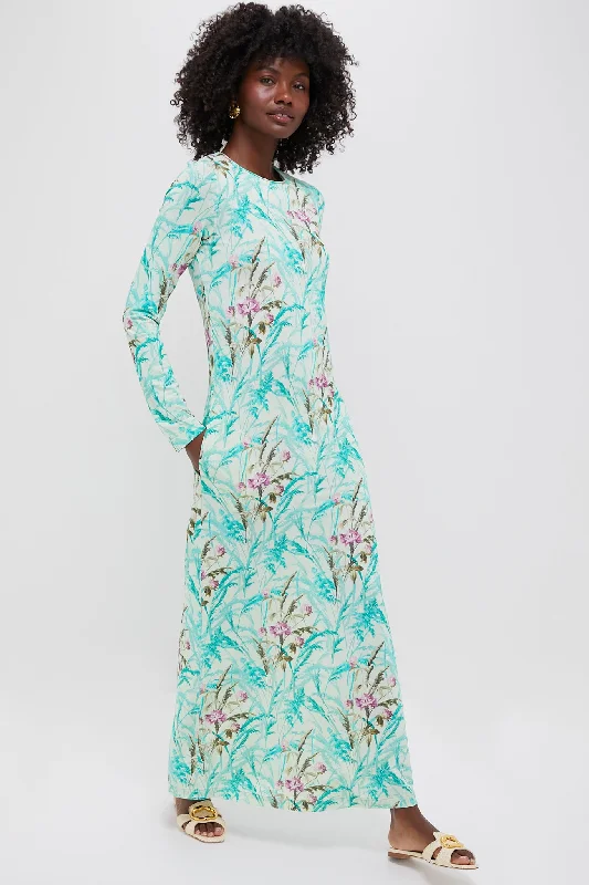 Midi dresses with ruffled sleeves for a more feminine and voluminous look Heath Long Sleeve Swing Dress Midi dresses with ruffled sleeves for a more feminine and voluminous look Heath Long Sleeve Swing Dress