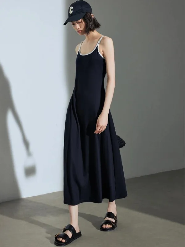 Midi dresses with asymmetric hems for a fashion - forward and dynamic appearance Basic Midi Dress Midi dresses with asymmetric hems for a fashion - forward and dynamic appearance Basic Midi Dress