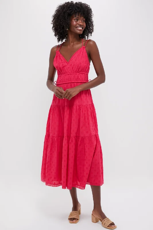 Midi dresses with sheer panels for a touch of allure Cosmos Freya Dress