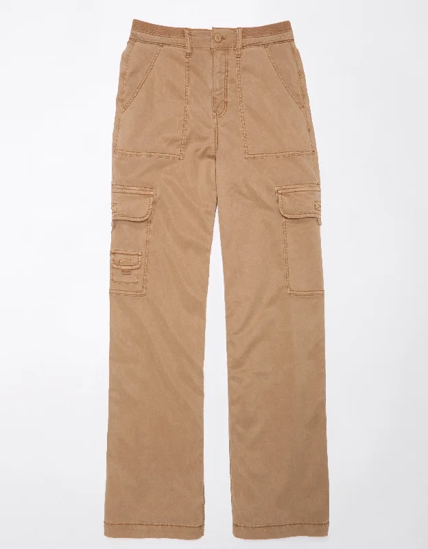 Women's Metallic Tight Trousers in Gold for a Glamorous Party EnsembleAE Stretch Curvy Super High-Waisted Baggy Wide-Leg Cargo Pant Women's Metallic Tight Trousers in Gold for a Glamorous Party EnsembleAE Stretch Curvy Super High-Waisted Baggy Wide-Leg Cargo Pant