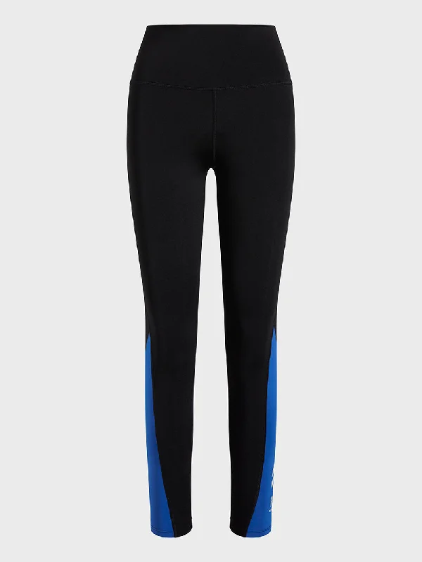 Women's Tight Trousers with Mesh Panels in Black for a Sexy and Modern AppearanceBARRY'S X PE NATION POWER MOVE LEGGING Women's Tight Trousers with Mesh Panels in Black for a Sexy and Modern AppearanceBARRY'S X PE NATION POWER MOVE LEGGING