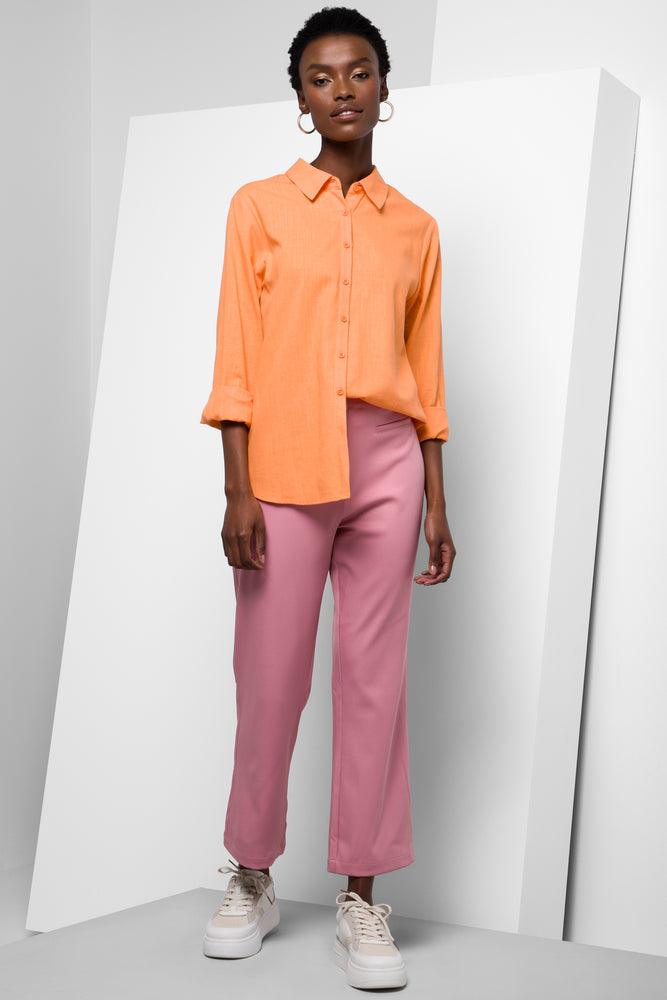 Women's Tight Trousers with Mesh Panels in Black for a Sexy and Modern AppearanceCropped Flare Suiting Pants Pink Women's Tight Trousers with Mesh Panels in Black for a Sexy and Modern AppearanceCropped Flare Suiting Pants Pink