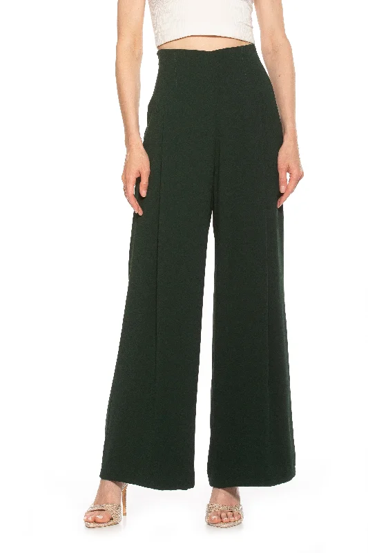 Plus Size Women's Printed Tight Trousers in Floral Patterns for a Spring - Inspired OutfitElia Pants Plus Size Women's Printed Tight Trousers in Floral Patterns for a Spring - Inspired OutfitElia Pants