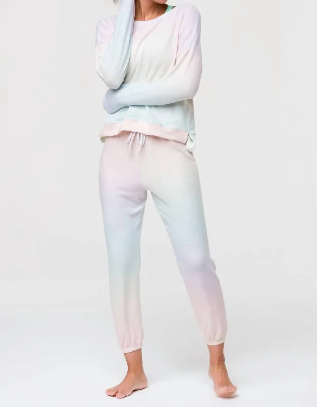 Plus Size Women's Plaid Tight Trousers in Multicolor for a Stylish and Classic LookHigh Low Sweatpant In Dreamsicle Plus Size Women's Plaid Tight Trousers in Multicolor for a Stylish and Classic LookHigh Low Sweatpant In Dreamsicle
