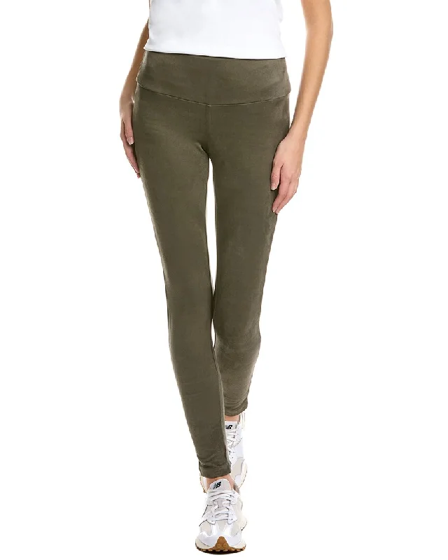 Women's Leather - Look Tight Trousers with Zipper Details in Dark Gray for an Urban StyleJ.McLaughlin Lori Legging Women's Leather - Look Tight Trousers with Zipper Details in Dark Gray for an Urban StyleJ.McLaughlin Lori Legging