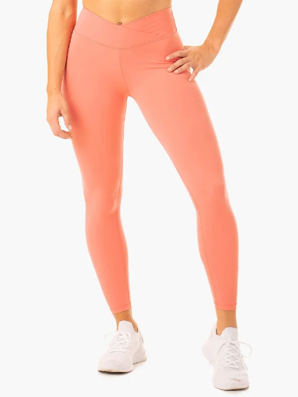 Women's Tight Trousers with Drawstring Waist in Khaki for a Relaxed and Adjustable FitSerene Cross Over Scrunch Leggings - Rose Pink Women's Tight Trousers with Drawstring Waist in Khaki for a Relaxed and Adjustable FitSerene Cross Over Scrunch Leggings - Rose Pink