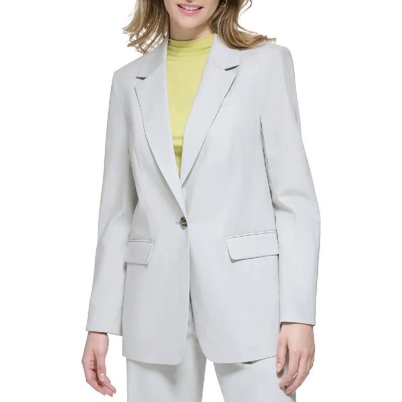 Plus Size Women's Sequin - Embellished Blazers in Silver for a Glamorous PartyCalvin Klein Womens Linen Blend Suit Separate One-Button Blazer Plus Size Women's Sequin - Embellished Blazers in Silver for a Glamorous PartyCalvin Klein Womens Linen Blend Suit Separate One-Button Blazer