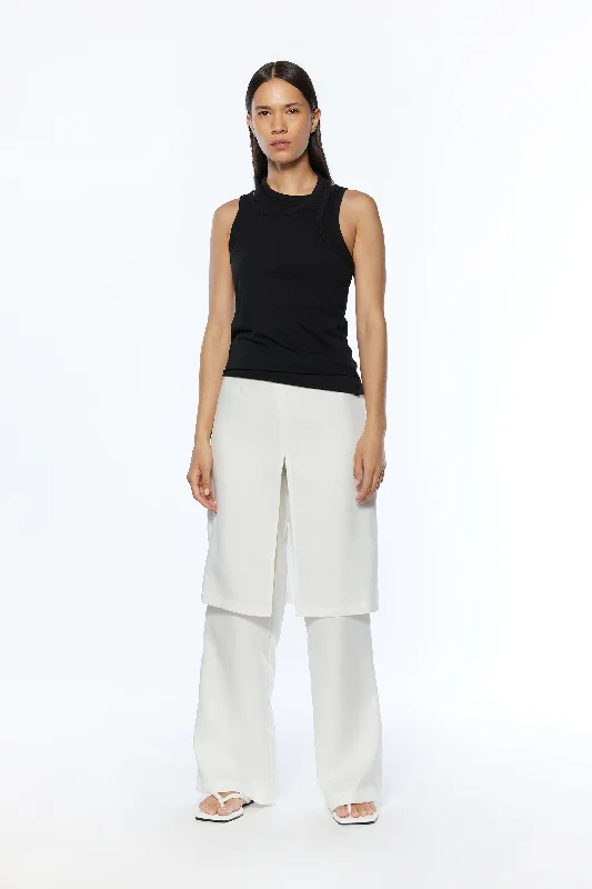 cashmere blend women cardigan for a luxurious feelDOUBLE LAYER PANT