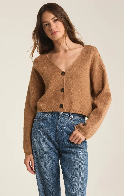 ribbed women cardigan with a classic textureEstelle Cardigan