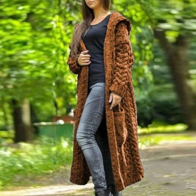 hand knitted women cardigan with artisanal charmAmy Fashion - Fashion Women Cardigans Baggy Long Coat Chunky Knitted Sweater hand knitted women cardigan with artisanal charmAmy Fashion - Fashion Women Cardigans Baggy Long Coat Chunky Knitted Sweater