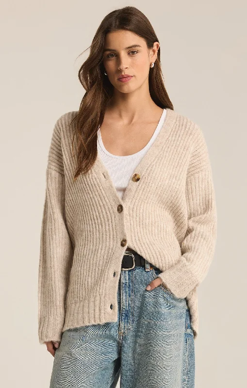 cable knit women cardigan with intricate patternsJosie Cardigan