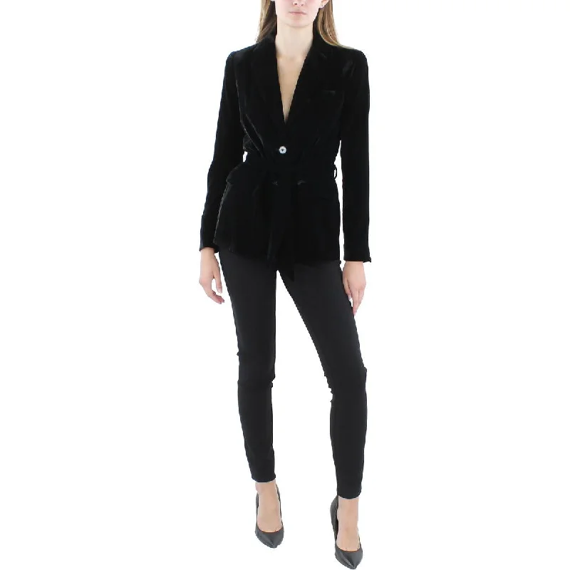Oversized Women's Checkered Blazers in Black and White for a Trendy StyleLauren Ralph Lauren Womens Velvet Collar Two-Button Blazer Oversized Women's Checkered Blazers in Black and White for a Trendy StyleLauren Ralph Lauren Womens Velvet Collar Two-Button Blazer