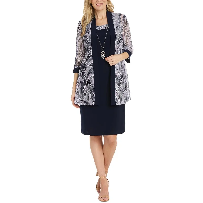 Double - Breasted Women's Polyester Blazers in Bright Colors for a Fun StyleR&M Richards Womens Printed Open-Front Blazer Double - Breasted Women's Polyester Blazers in Bright Colors for a Fun StyleR&M Richards Womens Printed Open-Front Blazer