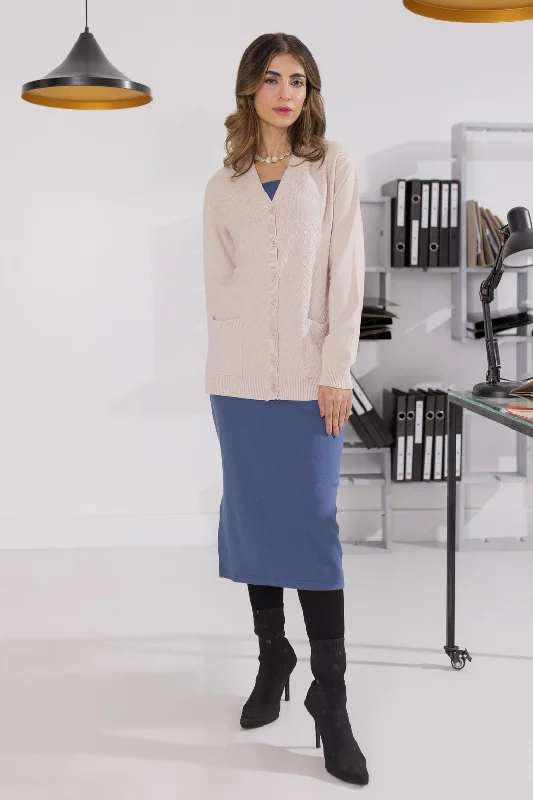 cable knit women cardigan with intricate patternsBEIGE-FULL SLEEVES V-NECK CARDIGAN SWEATER (24X-159-66) cable knit women cardigan with intricate patternsBEIGE-FULL SLEEVES V-NECK CARDIGAN SWEATER (24X-159-66)