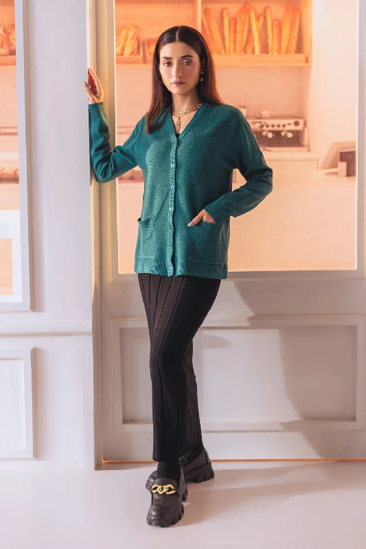 long length women cardigan with side slitsC-GREEN-FULL SLEEVE V-NECK-CARDIGAN SWEATER (24X-161-66) long length women cardigan with side slitsC-GREEN-FULL SLEEVE V-NECK-CARDIGAN SWEATER (24X-161-66)