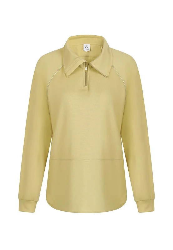 Moisture - Wicking Women T Shirt for Active LifestylesZephyr Brushed Woolen Half-Zip Moisture - Wicking Women T Shirt for Active LifestylesZephyr Brushed Woolen Half-Zip