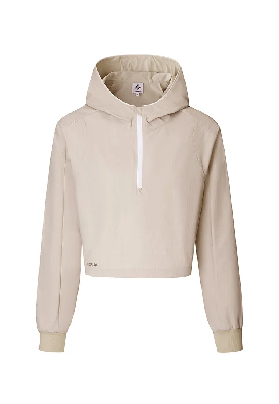 Plus Size Women T Shirt for a Comfortable and Flattering FitGlobetrotter Water and Wind-resistant Half-Zip Short Hoodie Plus Size Women T Shirt for a Comfortable and Flattering FitGlobetrotter Water and Wind-resistant Half-Zip Short Hoodie