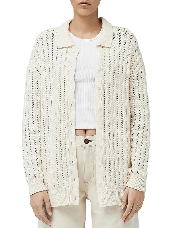 Oversized Chunky Knit Women's Cashmere Sweater in Ivory for a Cozy Winter LookAdrienne Womens Cotton Knit Cardigan Sweater Oversized Chunky Knit Women's Cashmere Sweater in Ivory for a Cozy Winter LookAdrienne Womens Cotton Knit Cardigan Sweater