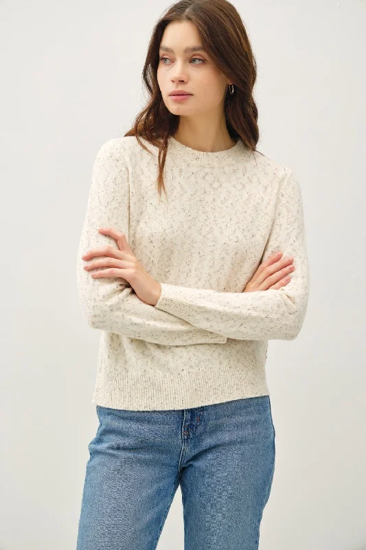 Women's Fair Isle Patterned Wool Sweater in Multicolor for a Traditional Holiday VibeBe Cool Heathered Round Neck Long Sleeve Sweater Women's Fair Isle Patterned Wool Sweater in Multicolor for a Traditional Holiday VibeBe Cool Heathered Round Neck Long Sleeve Sweater