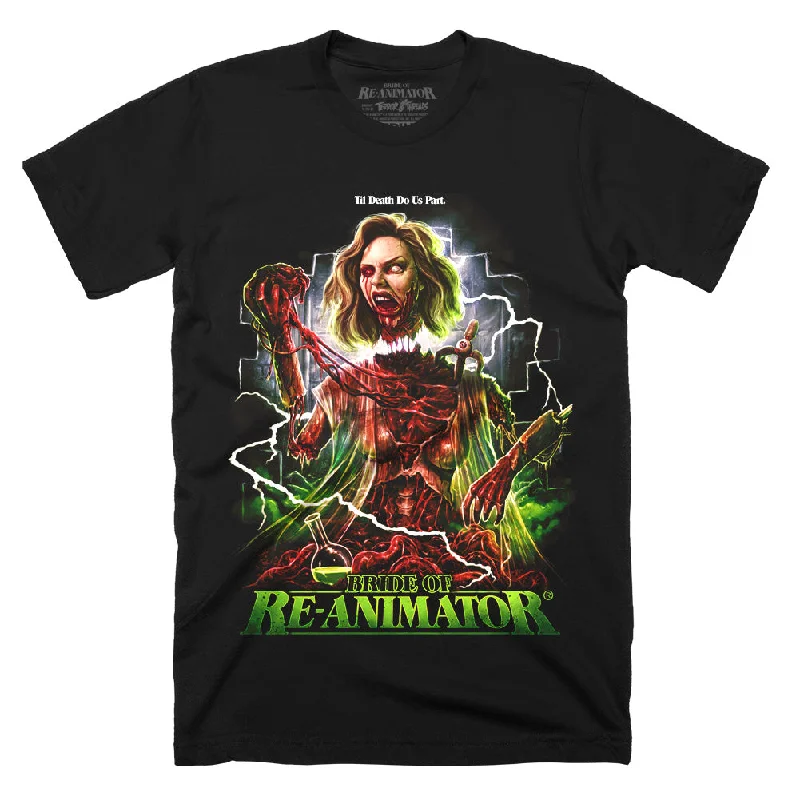 Organic Cotton Women T Shirt for Eco - Conscious WearersBride Of Re-Animator Til Death T-Shirt Organic Cotton Women T Shirt for Eco - Conscious WearersBride Of Re-Animator Til Death T-Shirt