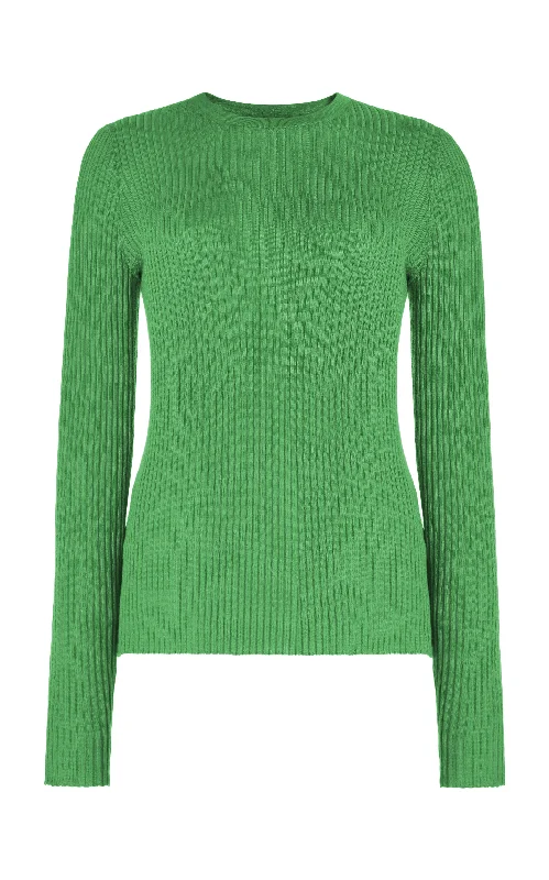 Women's Cropped Cable - Knit Merino Wool Sweater in Beige for a Trendy Fall OutfitBrowning Knit Sweater in Peridot Green Cashmere Silk Women's Cropped Cable - Knit Merino Wool Sweater in Beige for a Trendy Fall OutfitBrowning Knit Sweater in Peridot Green Cashmere Silk