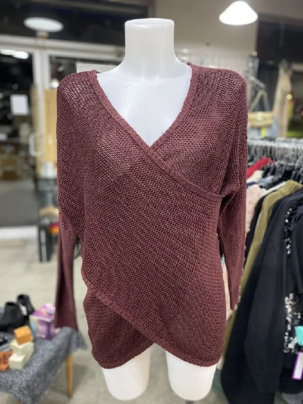 Oversized Chunky Knit Women's Cashmere Sweater in Ivory for a Cozy Winter LookDesign Lab loose knit sweater S