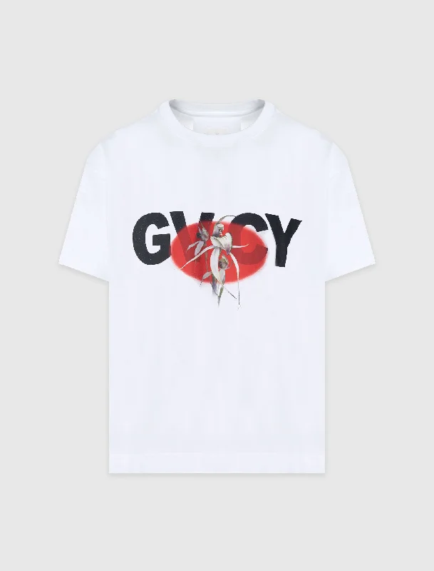 Ringer T Shirt Women with Retro - Inspired StripesBOXY SHORT SLEEVE TEE