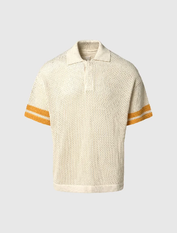 Pocketed Women T Shirt for Added FunctionalityKNITTED POLO SHIRT