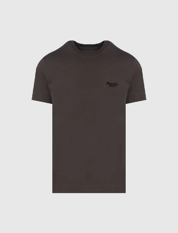 Distressed Women T Shirt with a Laid - Back AestheticSLIM-FIT T-SHIRT