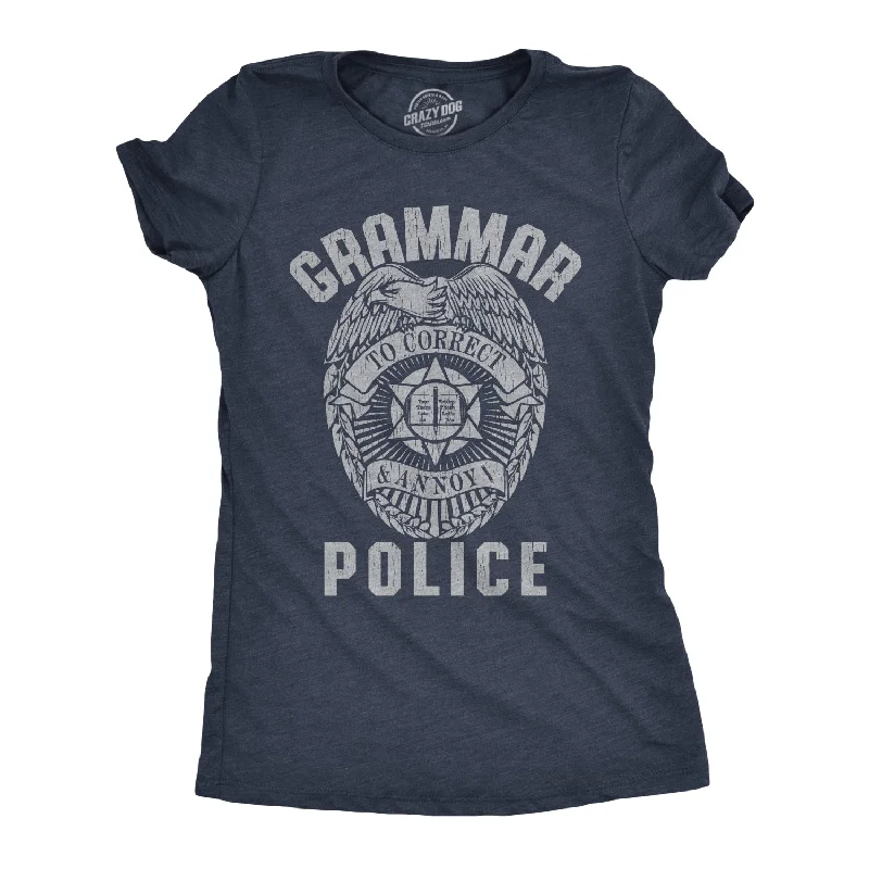 Puff Sleeve Women T Shirt for a Fashion - Forward LookGrammar Police Women's T Shirt Puff Sleeve Women T Shirt for a Fashion - Forward LookGrammar Police Women's T Shirt