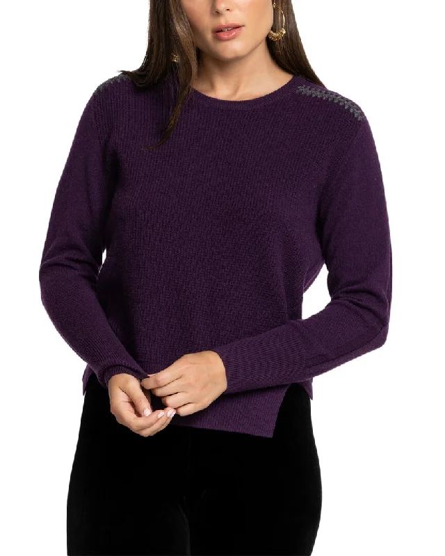 Plus Size Women's Button - Down Sweater in Mustard Yellow for a Pop of ColorJohnny Was Mishika Waffle Wool & Cashmere-Blend Pullover Plus Size Women's Button - Down Sweater in Mustard Yellow for a Pop of ColorJohnny Was Mishika Waffle Wool & Cashmere-Blend Pullover