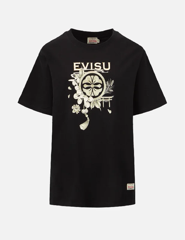 Organic Cotton Women T Shirt for Eco - Conscious WearersKamon Print T-Shirt