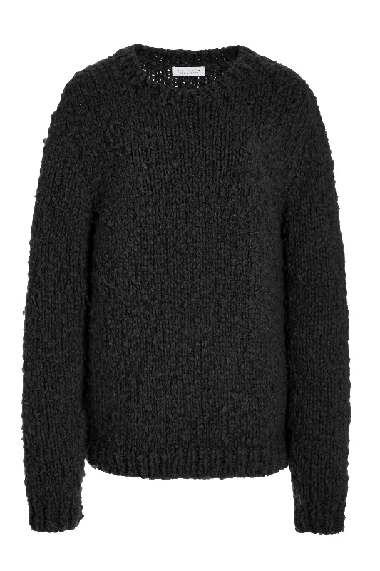Women's Fair Isle Patterned Wool Sweater in Multicolor for a Traditional Holiday VibeLawrence Knit Sweater in Black Welfat Cashmere Women's Fair Isle Patterned Wool Sweater in Multicolor for a Traditional Holiday VibeLawrence Knit Sweater in Black Welfat Cashmere