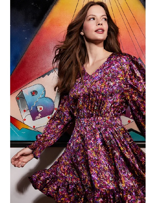 Sleeveless Women's Silk - Trimmed Sweaters for SummerLili Sidonio Colourful Print Skater Dress Sleeveless Women's Silk - Trimmed Sweaters for SummerLili Sidonio Colourful Print Skater Dress