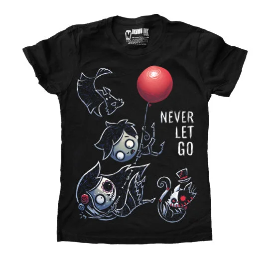 Crew Neck Women T Shirt with a Timeless DesignNever Let Go Women Tshirt