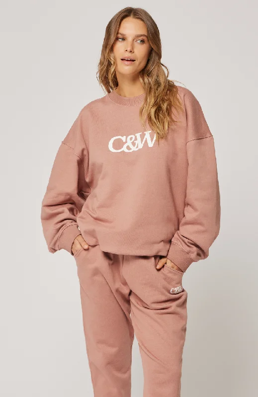 Plus Size Women's Off - Shoulder Ruffled Hem Sweater in Pink for a Feminine and Flirty LookNina Sweater - Coffee Rose Plus Size Women's Off - Shoulder Ruffled Hem Sweater in Pink for a Feminine and Flirty LookNina Sweater - Coffee Rose