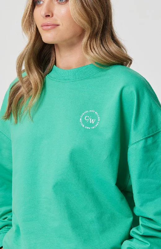 Plus Size Women's Pocket - Detail Sweater in Olive Green for a Practical and Fashionable PieceNina Sweater - Jade Plus Size Women's Pocket - Detail Sweater in Olive Green for a Practical and Fashionable PieceNina Sweater - Jade