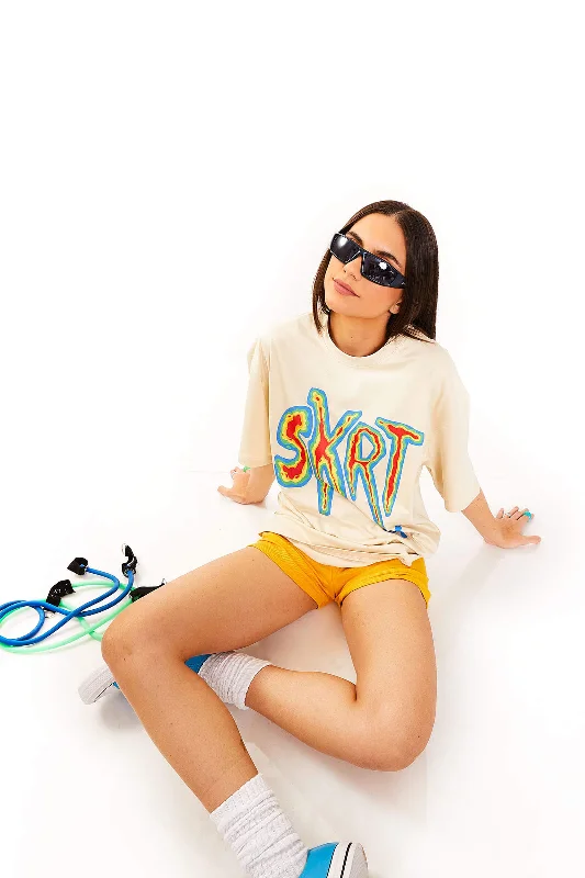 Tie - Dye Women T Shirt with a Bohemian VibeSkrt Oversized T-Shirt