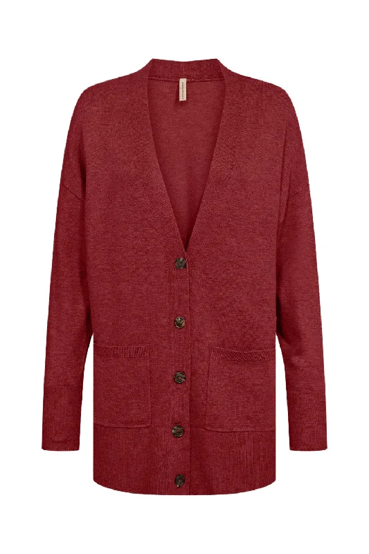 floral print women cardigan for a feminine touchSoya Concept Dollie Button Cardigan