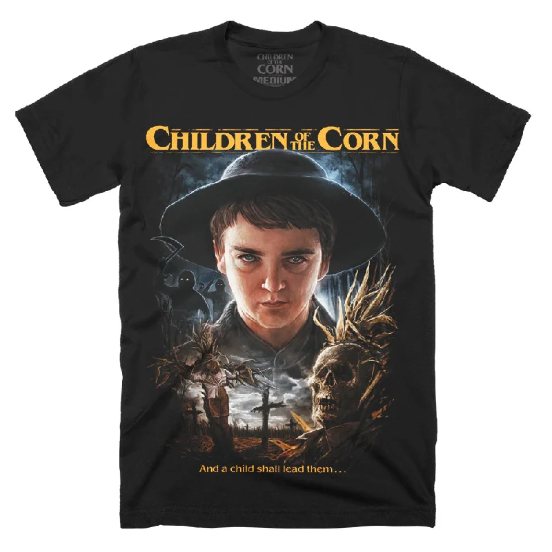 V - Neck Women T Shirt to Enhance the NecklineChildren Of The Corn Lead Them T-Shirt V - Neck Women T Shirt to Enhance the NecklineChildren Of The Corn Lead Them T-Shirt