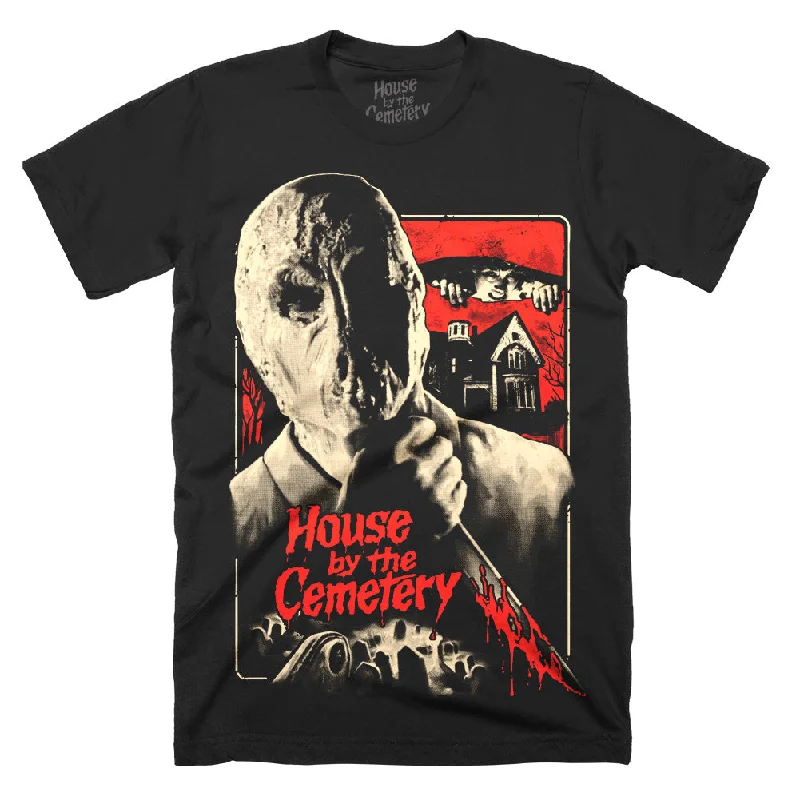 Plus Size Women T Shirt for a Comfortable and Flattering FitThe House By The Cemetery Read The Fine Print T-Shirt Plus Size Women T Shirt for a Comfortable and Flattering FitThe House By The Cemetery Read The Fine Print T-Shirt