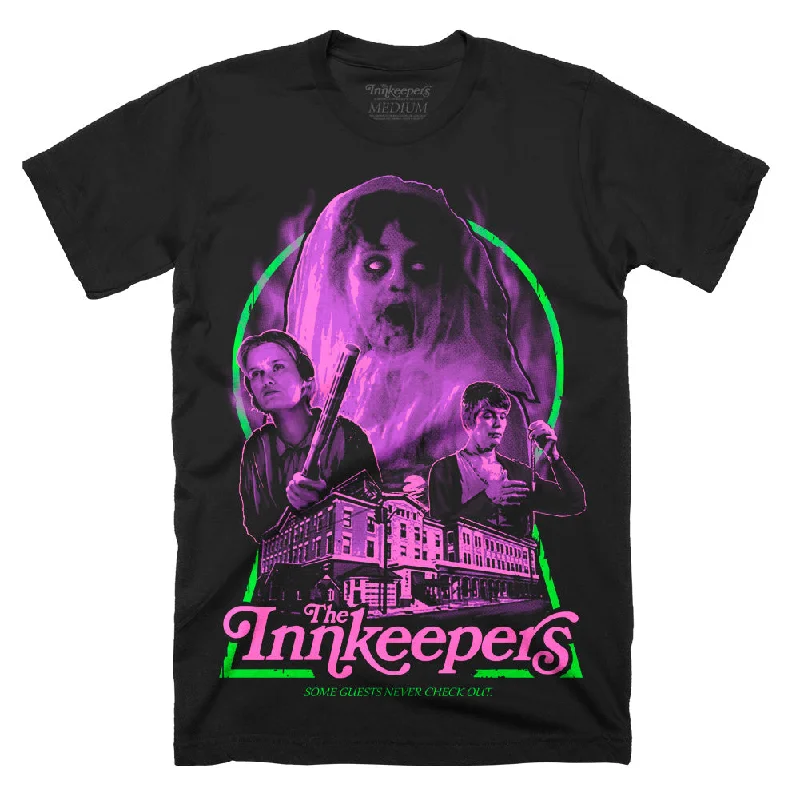 Puff Sleeve Women T Shirt for a Fashion - Forward LookThe InnKeepers Never Check Out T-Shirt Puff Sleeve Women T Shirt for a Fashion - Forward LookThe InnKeepers Never Check Out T-Shirt