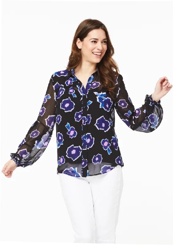 Plus Size Women's Mock - Neck Sweater in Teal with a Side Slit for a Modern TwistThe Vicki Shirt Plus Size Women's Mock - Neck Sweater in Teal with a Side Slit for a Modern TwistThe Vicki Shirt