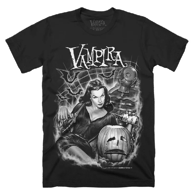 Muscle Women T Shirt for a Sporty and Casual LookVampira Black Acid T-Shirt