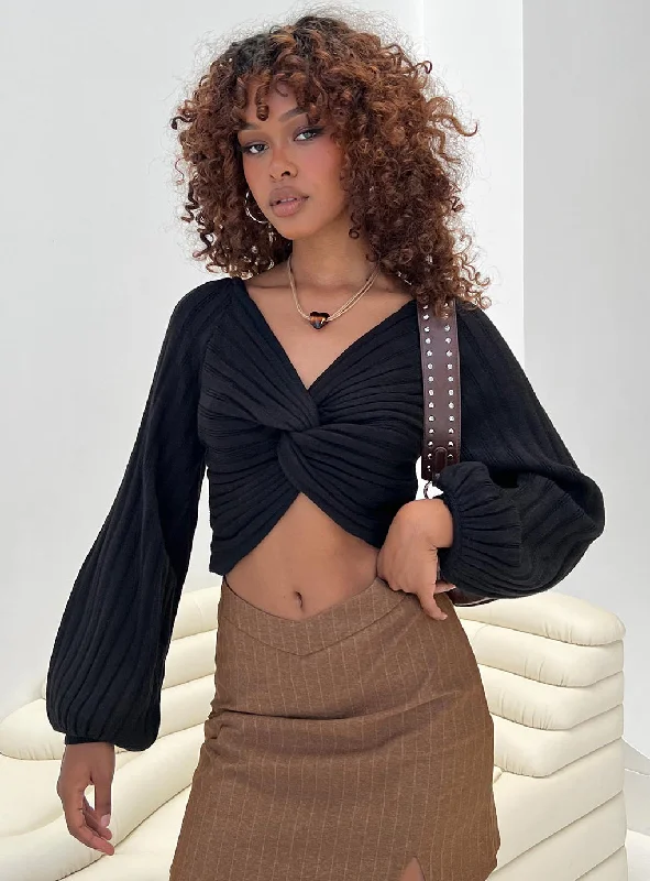 Plus Size Women's Fringe - Trimmed Sweater in Beige for a Boho - Inspired StyleWinry Cropped Sweater Black Plus Size Women's Fringe - Trimmed Sweater in Beige for a Boho - Inspired StyleWinry Cropped Sweater Black