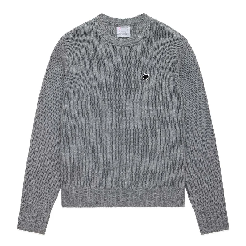 Plus Size Women's Mock - Neck Sweater in Teal with a Side Slit for a Modern TwistWomen's Cashmere Sheep Sweater Dark Heathered Grey Plus Size Women's Mock - Neck Sweater in Teal with a Side Slit for a Modern TwistWomen's Cashmere Sheep Sweater Dark Heathered Grey