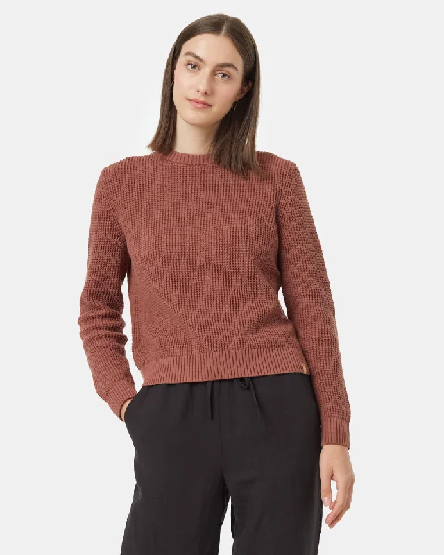 Women's Fair Isle Patterned Wool Sweater in Multicolor for a Traditional Holiday VibeHighline Crew Sweater Women's Fair Isle Patterned Wool Sweater in Multicolor for a Traditional Holiday VibeHighline Crew Sweater