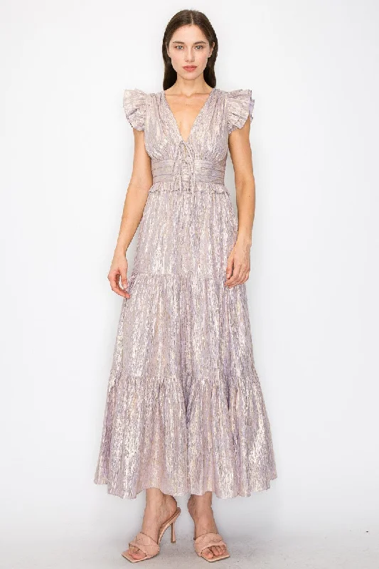Shift Women Dress with a Simple and Classic Design for Everyday WearMetallic Midi Dress Shift Women Dress with a Simple and Classic Design for Everyday WearMetallic Midi Dress