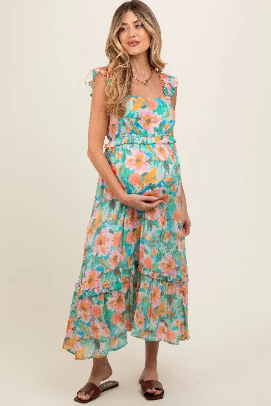 Pleated Women Dress with a Timeless and Elegant Texture Pleated Women Dress with a Timeless and Elegant Texture Aqua Watercolor Floral Ruffle Accent Maternity Midi Dress Pleated Women Dress with a Timeless and Elegant Texture Pleated Women Dress with a Timeless and Elegant Texture Aqua Watercolor Floral Ruffle Accent Maternity Midi Dress