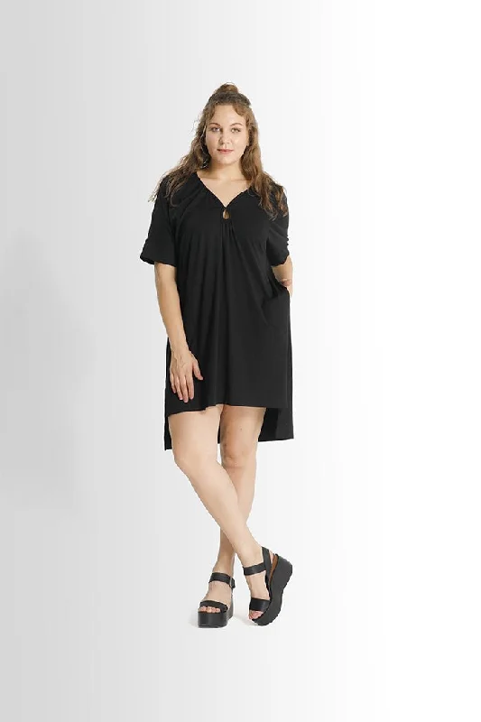 Wrap - Style Women Dress with Adjustable Fit for All Body Types Wrap - Style Women Dress with Adjustable Fit for All Body Types Eleni Keyhole Dress Wrap - Style Women Dress with Adjustable Fit for All Body Types Wrap - Style Women Dress with Adjustable Fit for All Body Types Eleni Keyhole Dress
